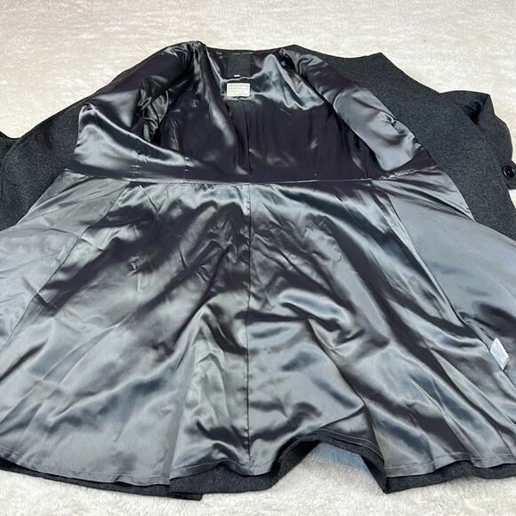 Maria Westerlind limited edition Lovis grey long wool blend peacoat,36 or small - Picture 9 of 13